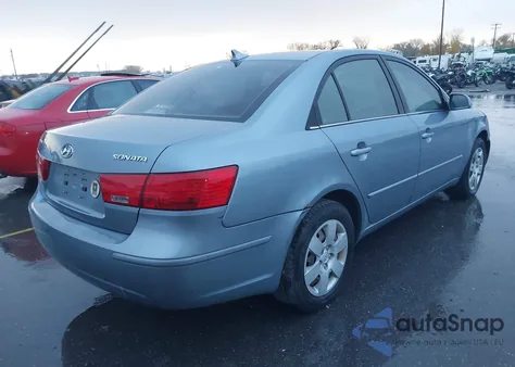2009 Hyundai Sonata Gls из США, поврежденный, VIN 5NPET46C49H438123